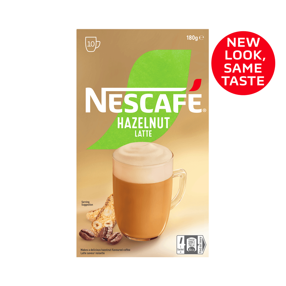 NESCAFÉ Hazelnut Latte sachets Nescafé AU